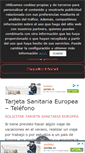 Mobile Screenshot of latarjetasanitariaeuropea.com